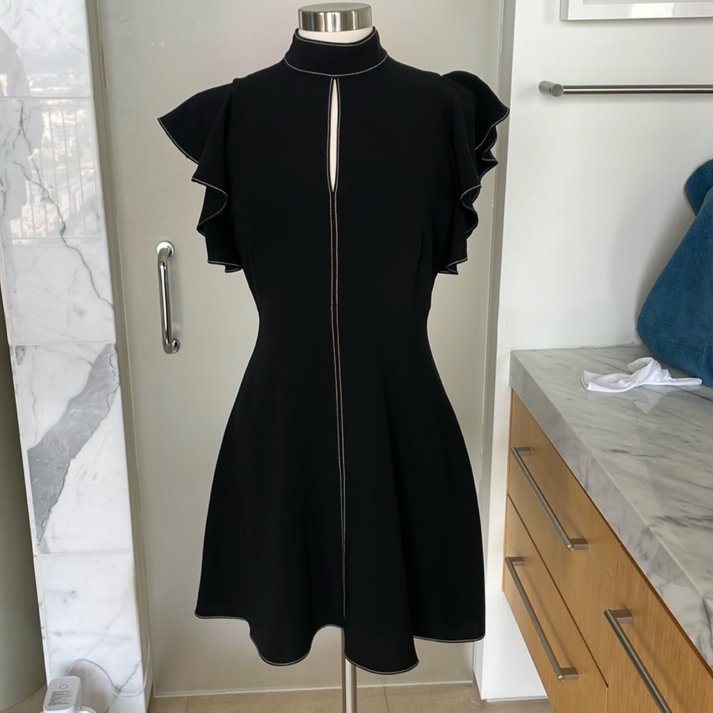 Cinq a’ Sept size 8 black dress